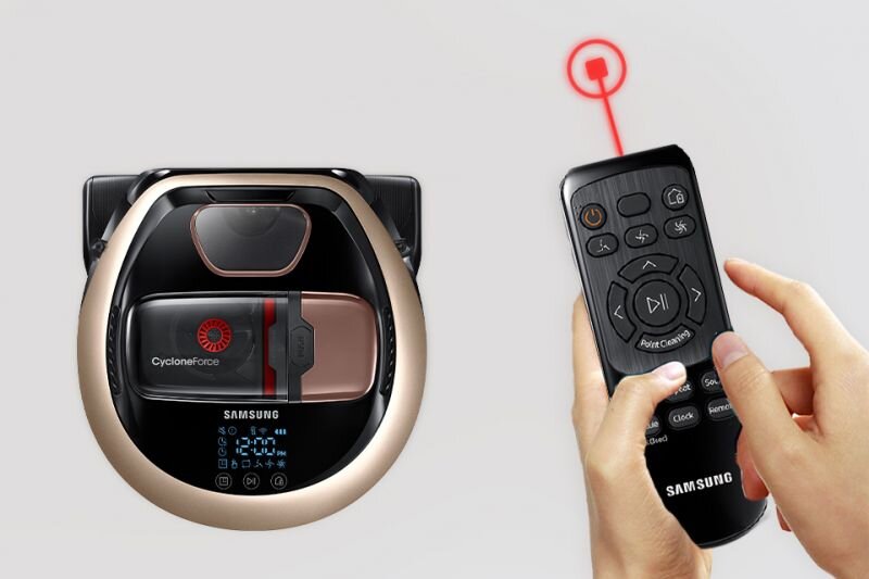 Samsung Wskaż miejsce czyszczenia. Point Cleaning™ Samsung Wskaż miejsce czyszczenia. Point Cleaning™