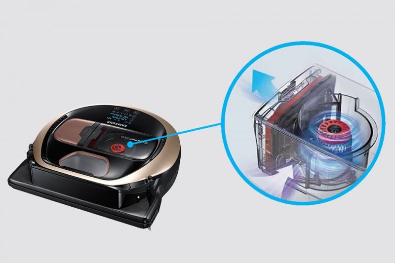 Samsung Niesłabnąca moc ssąca. Cyclone Force™ Samsung Niesłabnąca moc ssąca. Cyclone Force™