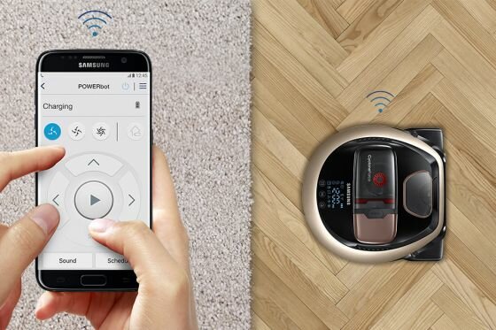 Samsung Zdalne sterowanie z wykorzystaniem aplikacji. Sterowanie Wi-Fi*