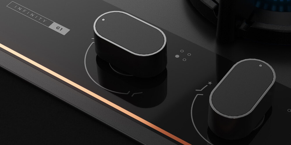 Płyta gazowa TEKA GBC 64-G1 GBC BM (E5) sterowanie pokrętła