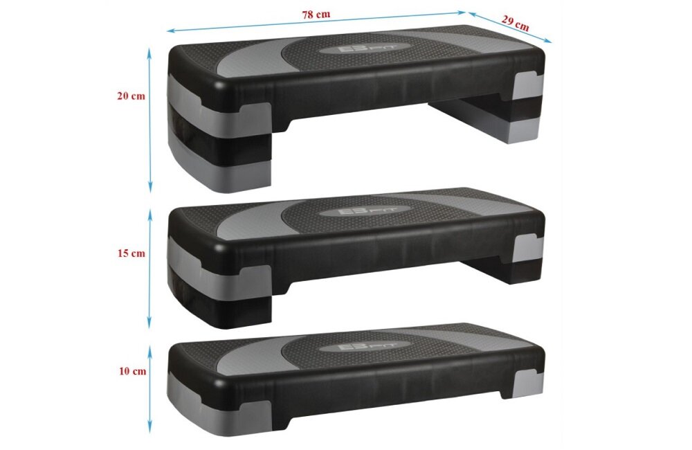 Step EB FIT S258251 Bezproblemowa regulacja wysokości maksymalna waga użytkowa