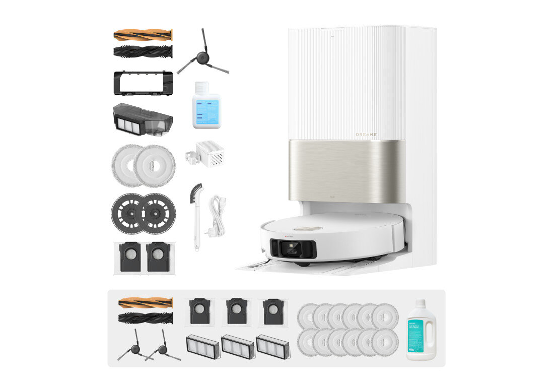 Robot sprzątający DREAME X50 Ultra Complete zestaw akcesoria komplet wyposazenie