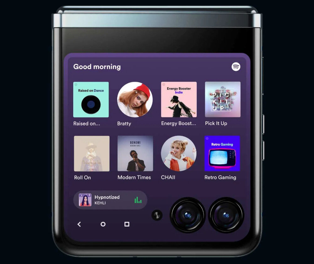 Smartfon MOTOROLA Razr 40 Ultra 8/256GB 5G 6.9 165Hz  wyświetlacz żywy design ekran aparat wydajność praca bateria dźwięk 