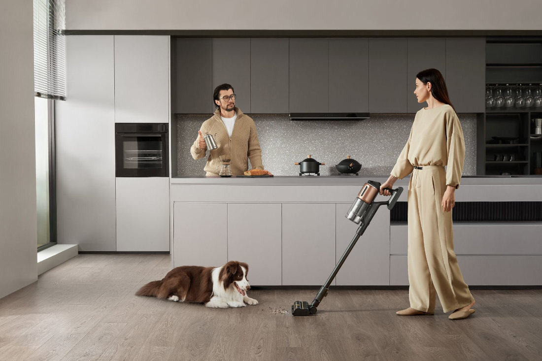 Odkurzacz DREAME Z20 Moc ssąca zabrudzenia powierzchnia podłogi twarde dywany sierść kurz 