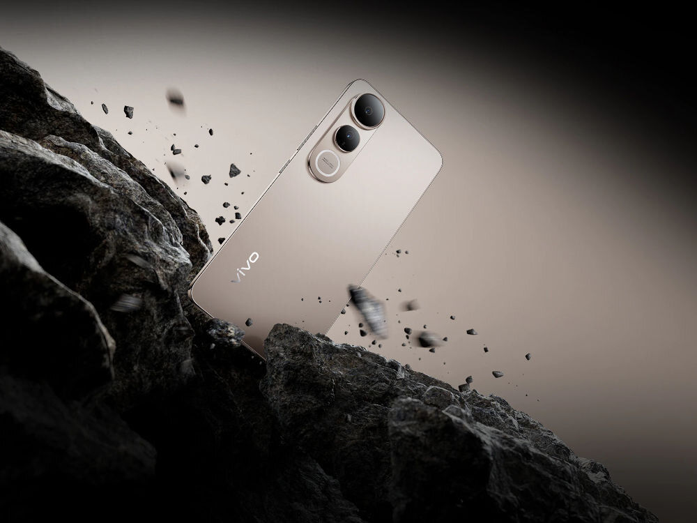 Smartfon VIVO V50 Lite 5G 8/256GB 6.77 120Hz kompleksowa struktura amortyzująca etui szkło certyfikat klasy wojskowej