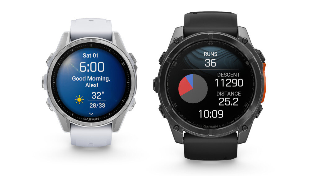 Smartwatch GARMIN Fenix 8 wykonanie solidnosc wytrzymalosc budowa wyzwania zarysowania metalowe przyciski