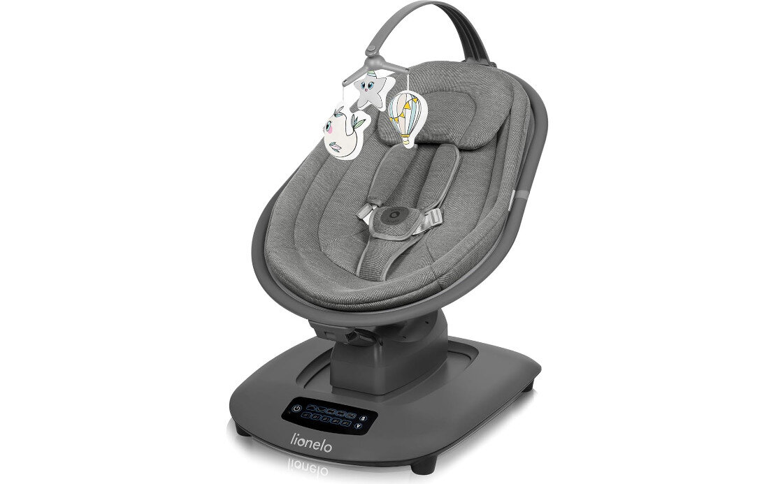 Bujaczek LIONELO Blossom Szary wygląd design prezentacja wizualizacja Komfort i bezpieczeństwo