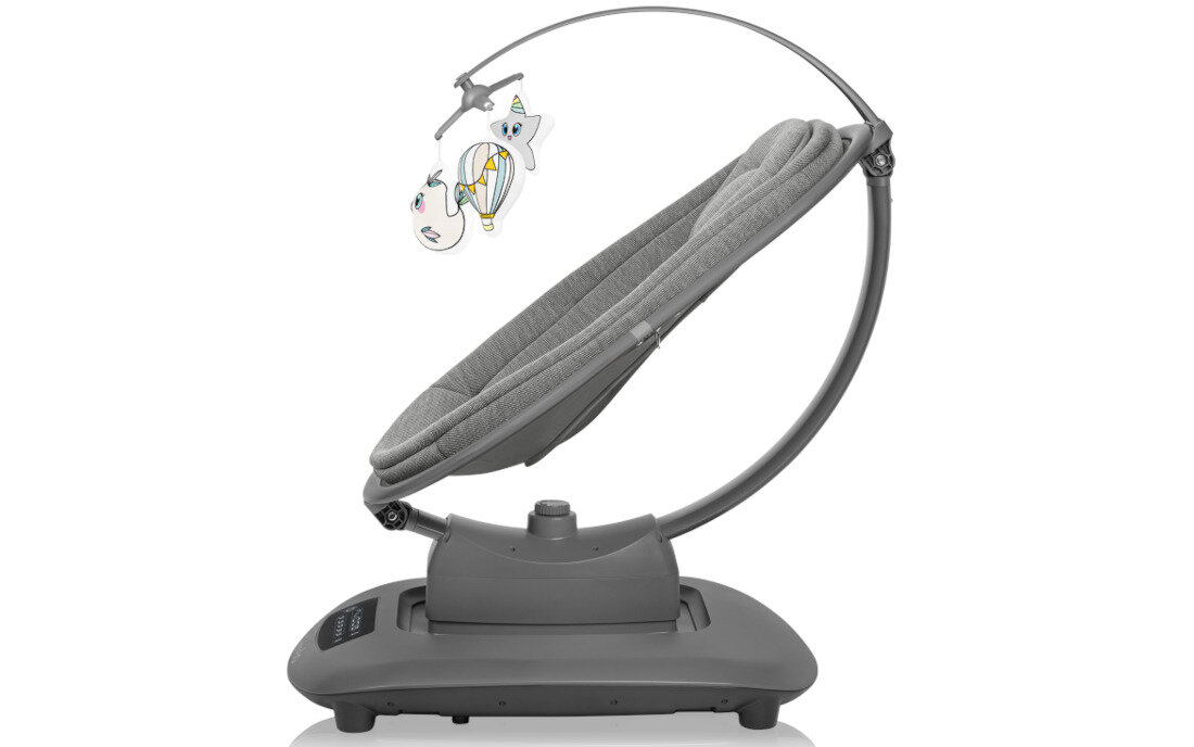 Bujaczek LIONELO Blossom Szary Muzyka i dźwięki natury melodie, białe szumy i odgłosy przyrody wyciszenie zasypianie Naturalne dźwięki