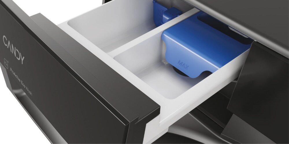 Pralka CANDY AI BS 49SB8G-S Smart Spray usuwanie resztek detergentu eliminuje bakterie osady