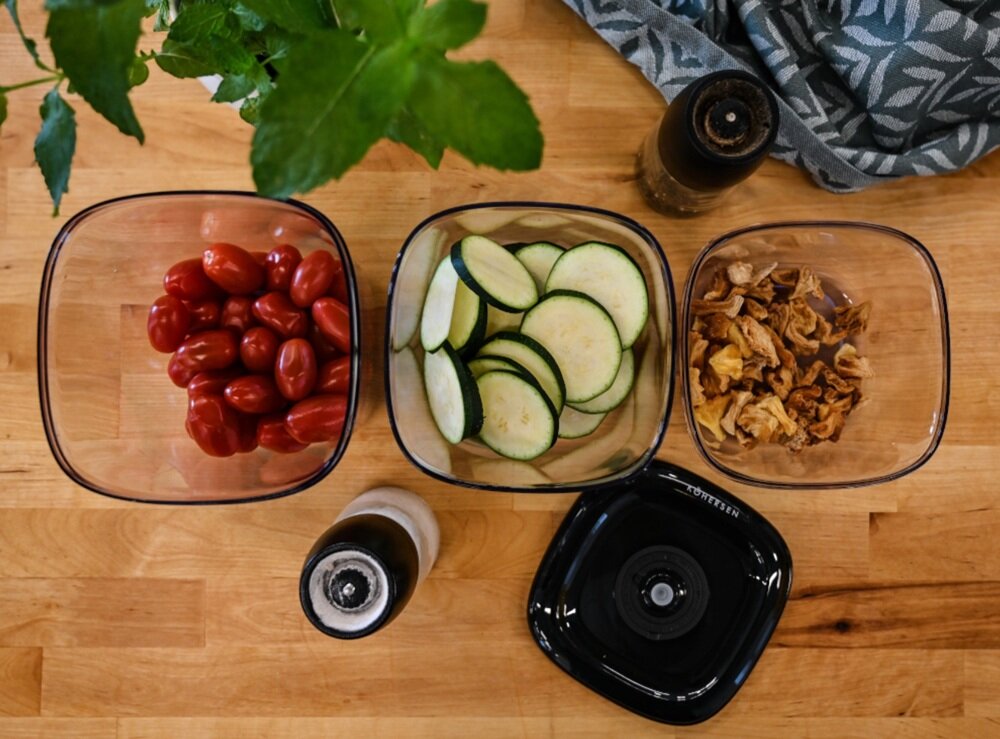 Zgrzewarka próżniowa KOHERSEN Matt Expert kompatybilne z foliami i pojemnikami, kompletny zestaw