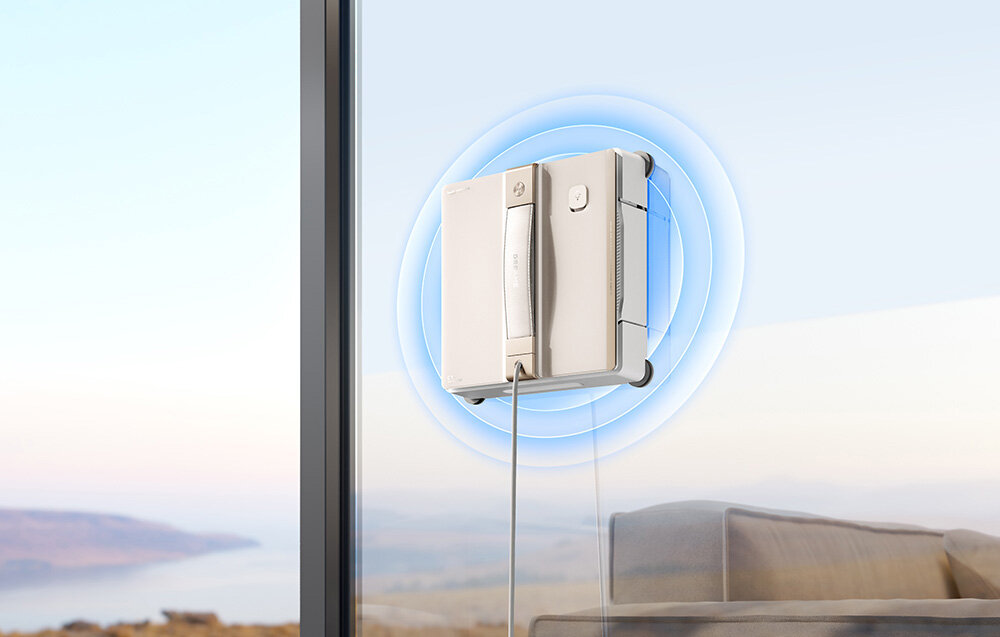 Robot do mycia okien DREAME C1 Wygodne sterowanie aplikacja kontrola dostęp do historii pracy zdalnie aktualizować oprogramowanie