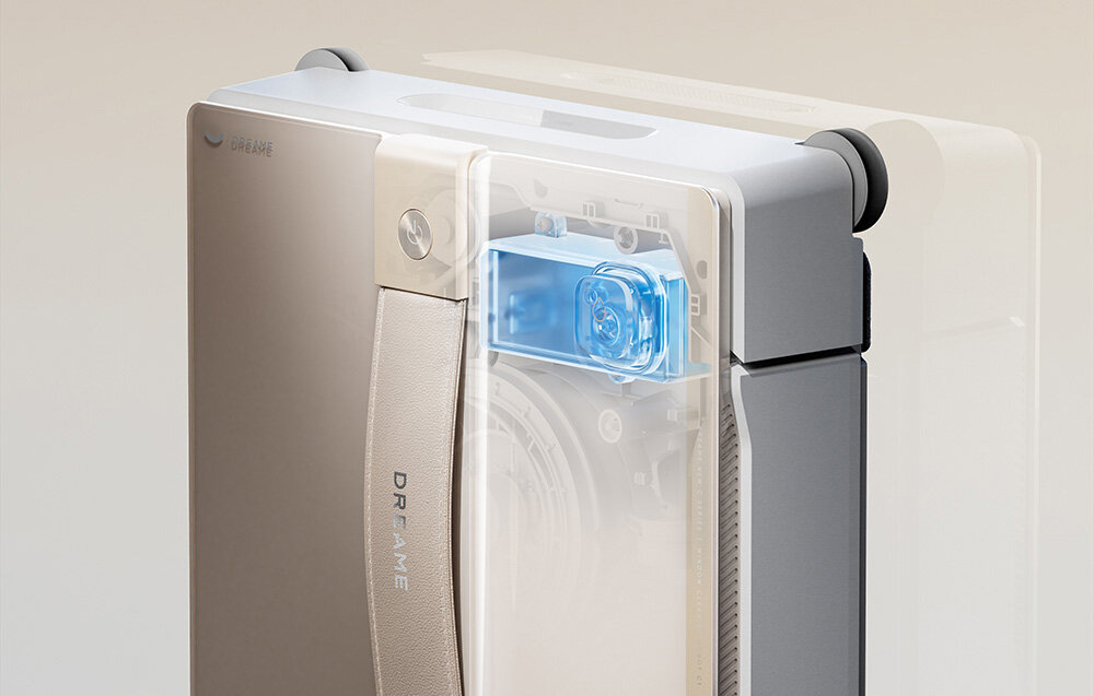 Robot do mycia okien DREAME C1 Czyszczenie bez smug system Dual-Spray Zbiornik o pojemności 80 ml  ze ściereczką z mikrofibry 