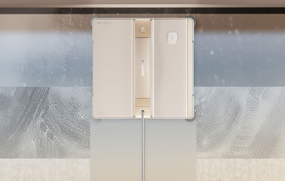 Robot do mycia okien DREAME C1 Inteligentna nawigacja skanuje powierzchnię i wybiera najefektywniejszy schemat mycia w kształcie litery Z lub N  ⅓ szerokości prędkość robocza 