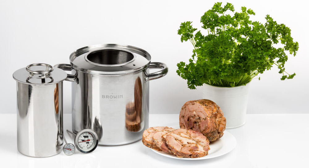 Szynkowar w płaszczu wodnym BROWIN 1,5kg 313016 pyszne jedzenie