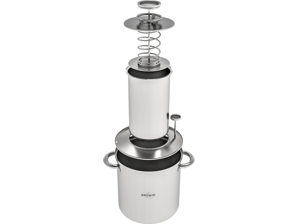 Szynkowar w płaszczu wodnym BROWIN 1,5kg 313016 dla osób dbających o zdrowie kontrolowanie składu domowe wędliny wegetariańskie dania bez sztucznych dodatków i konserwantów 