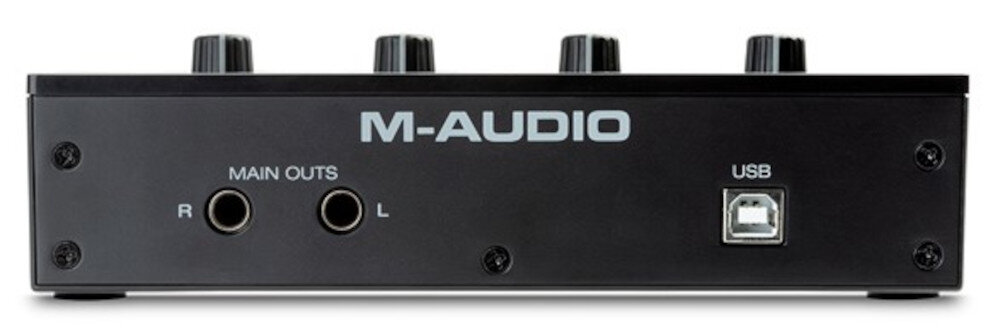 Interfejs audio M-AUDIO M-Track DUO - Zasilanie fantomowe 48V