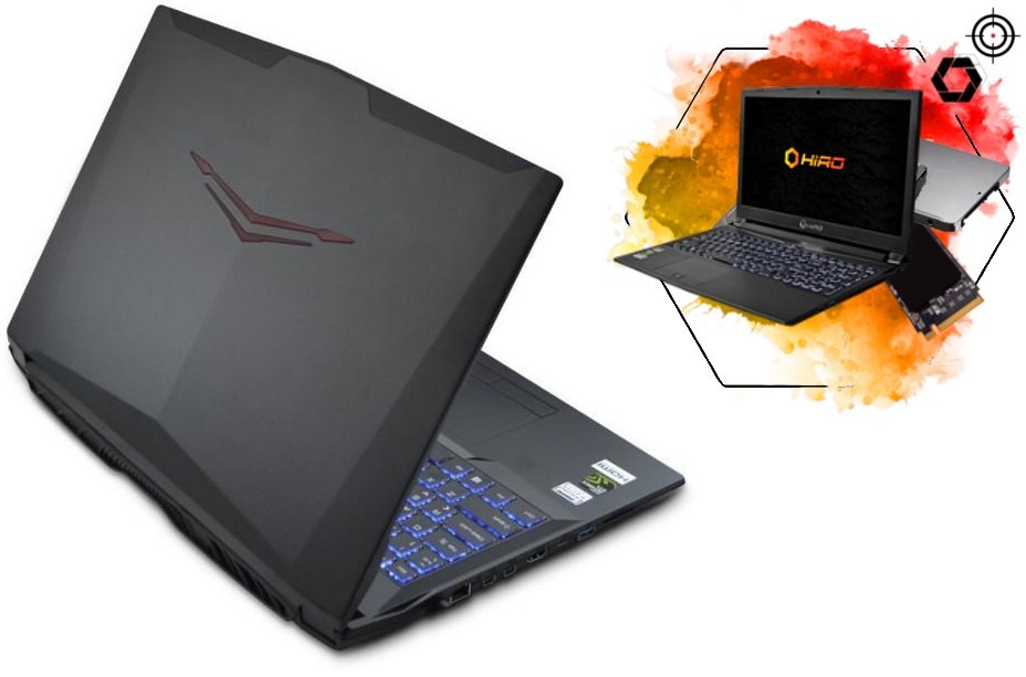 Laptop Gamingowy HIRO N857HP6 - Dysk SSD