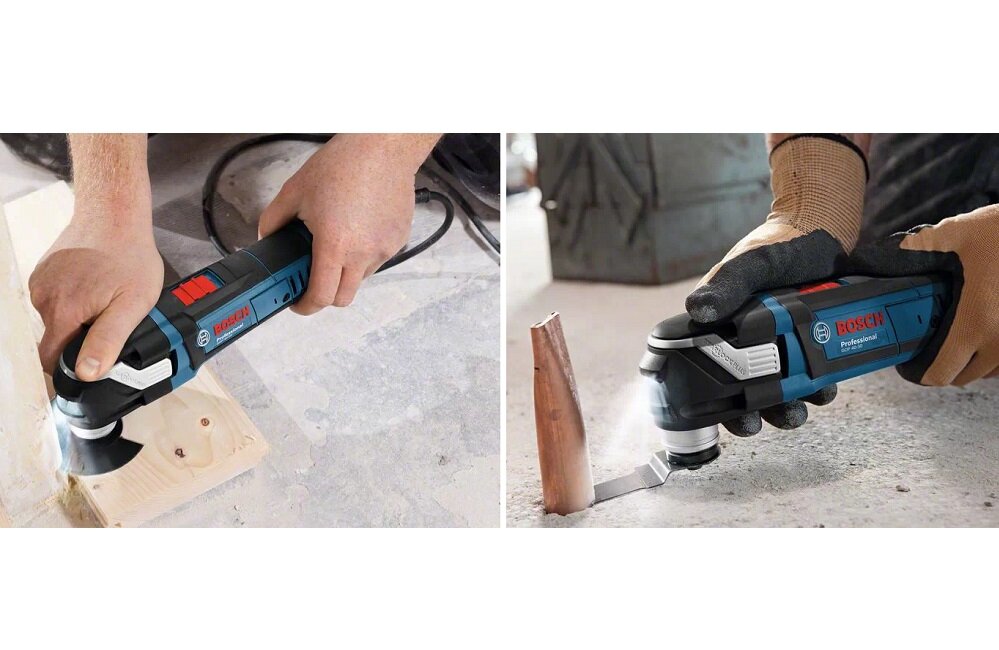 Narzędzie wielofunkcyjne BOSCH 0601231001 Narzędzie z kategorii StarlockPlus zapewnia więcej postępów w pracy Narzędzie wielofunkcyjne Multi Cutter