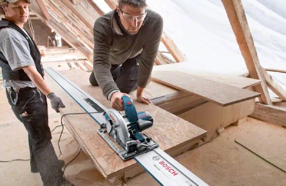 Pilarka tarczowa BOSCH GKS 65 GCE Szeroki zakres zastosowań elektronarzędzie ze świetnymi parametrami technicznymi