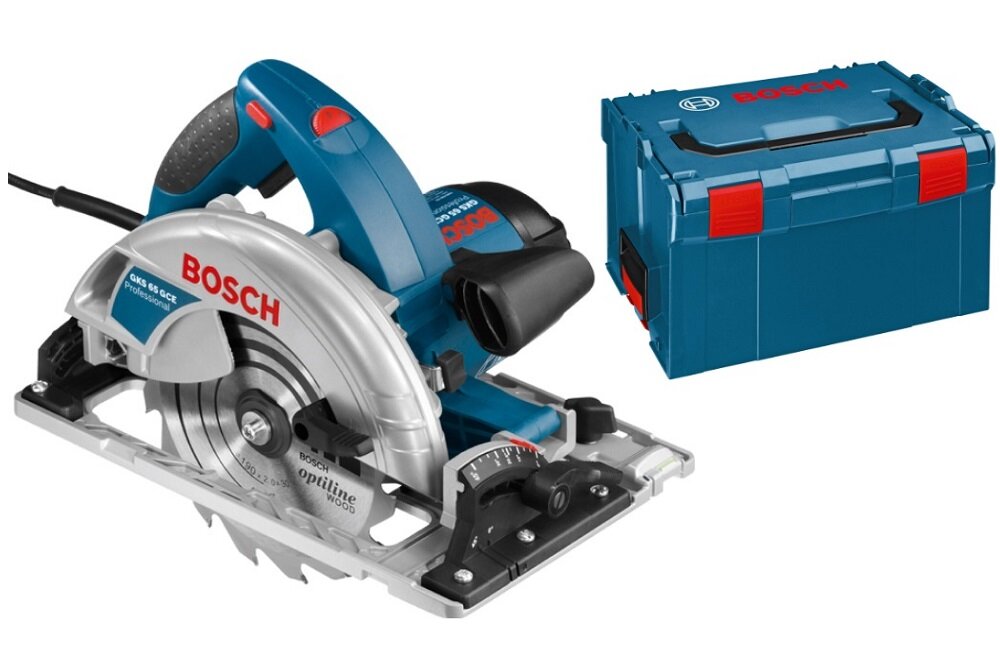 Pilarka tarczowa BOSCH GKS 65 GCE wyposażenie