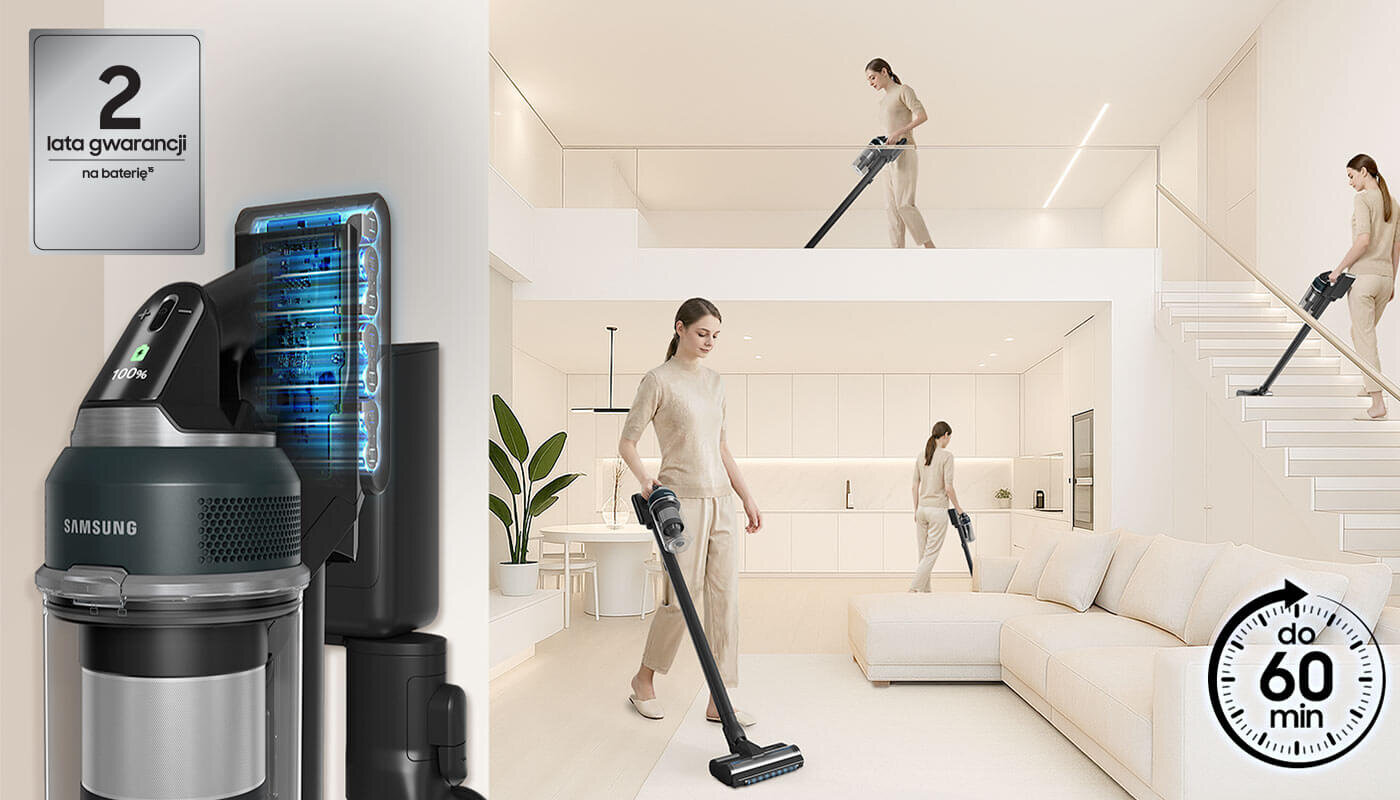 bateria z 2-letnią gwarancją