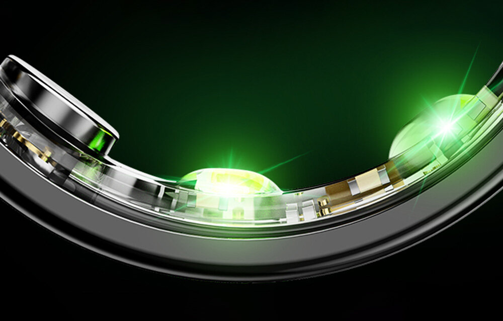 Smartring COLMI R03 zdrowie tętno pomiar poziomu tlenu we krwi  