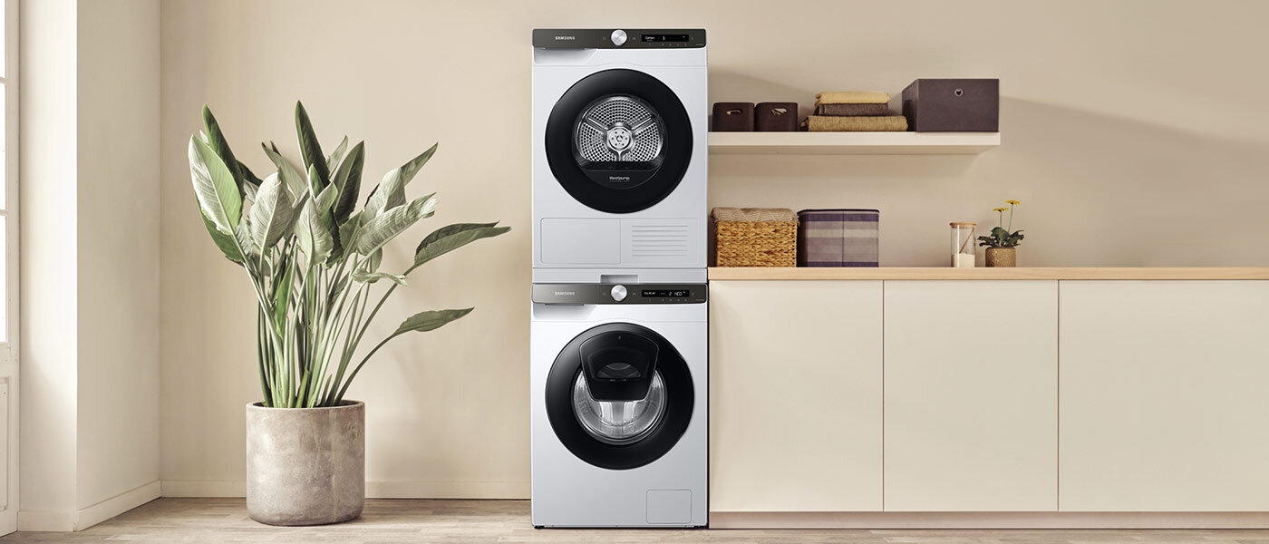 nowoczesna aranżacja pralni w domu