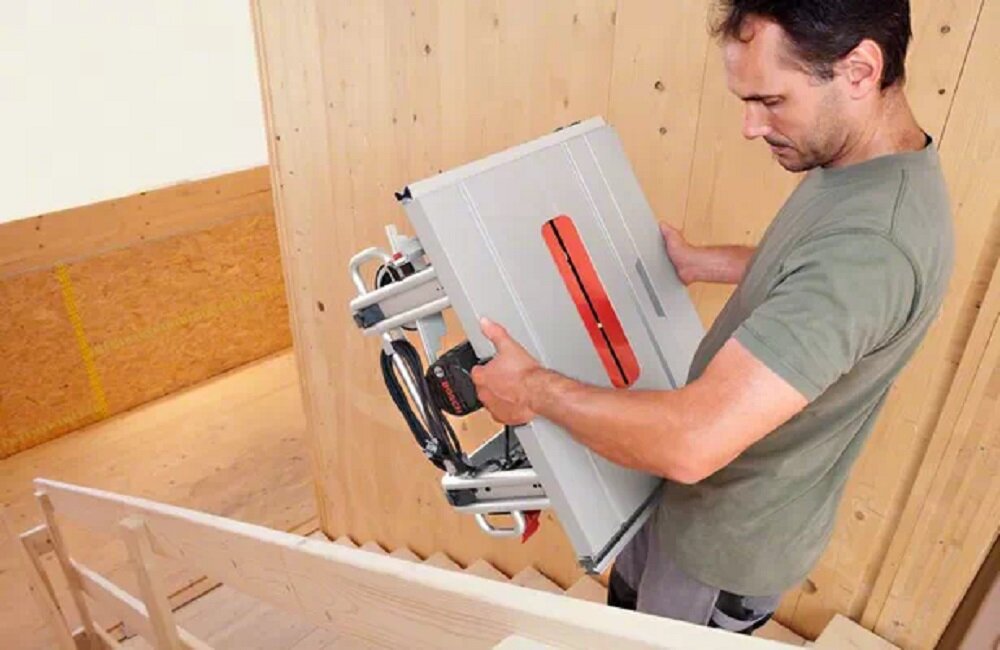 Pilarka stołowa BOSCH GTS 10 J Professional Ergonomiczne działanie