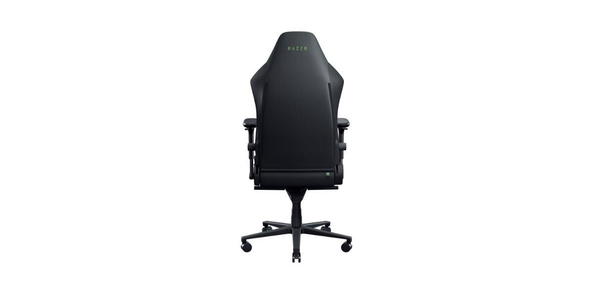 Zdjęcie tyłu fotelu gamingowego Razer Iskur V2 Newgen na białym tle.