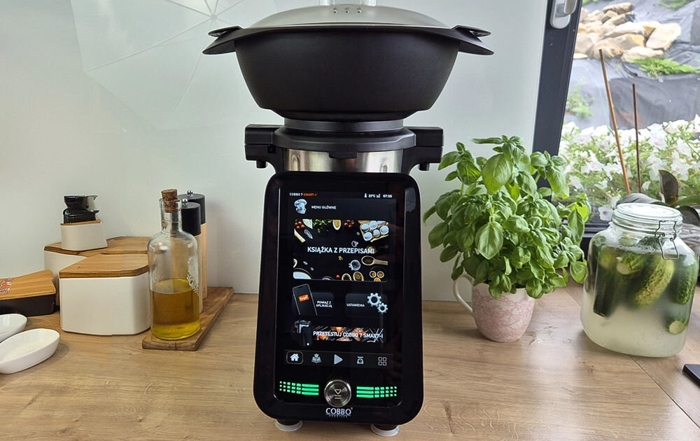 Robot wielofunkcyjny COBBO 7 Smart-I 1700 W zastępuje 20 urządzeń 1000 przepisów
