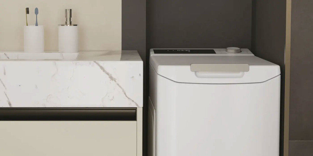 Pralka CANDY AI ProWash 500 TCA286TM5-S 77 dB Niezawodny silnik inwerterowy bezszczotkowy trwałość cicha praca bez drgań niższe rachunki obniżenie kosztów wysoka wydajność