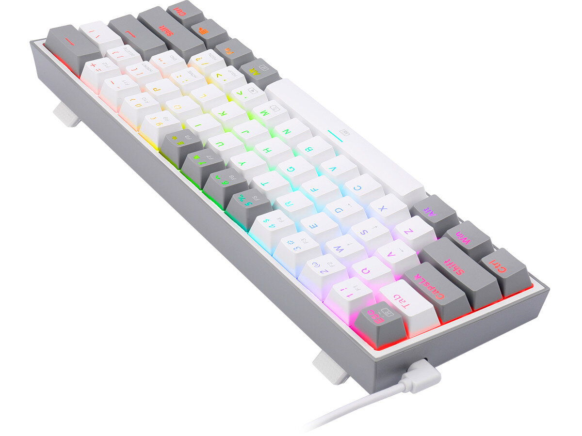 Klawiatura REDRAGON K617 Fizz RGB przewaga podczas rozgrywki