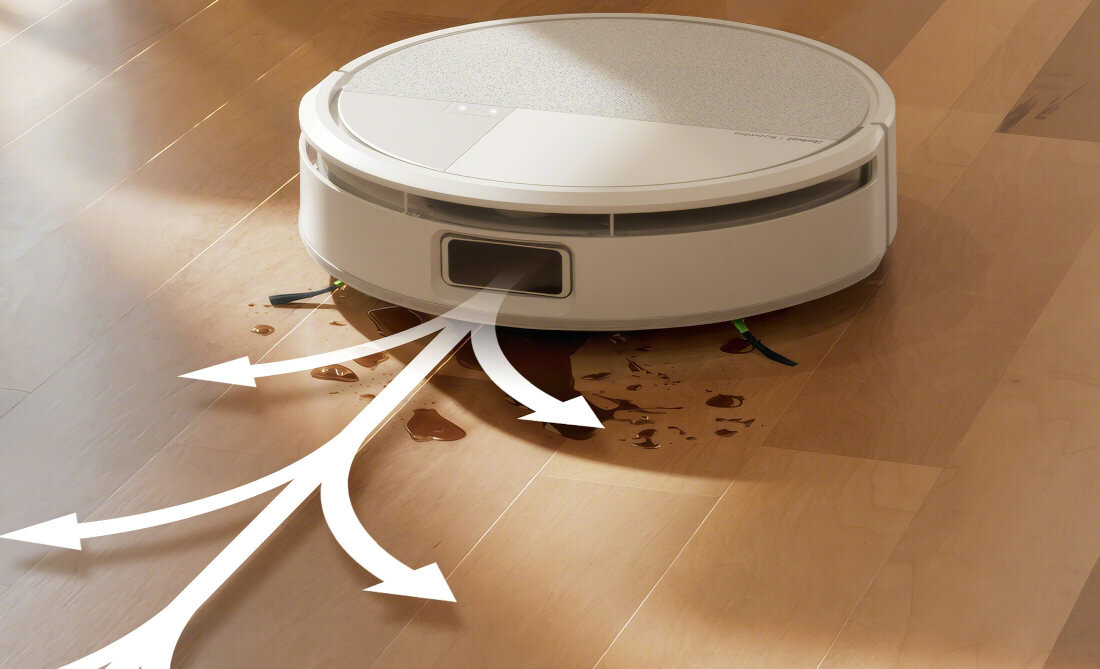 Robot sprzątający IROBOT Roomba Max 705 Combo Biały na każdej powierzchni usuwa zabrudzenia z podłóg twardych, dywanów i wykładzin z sierścią i zaschniętymi plamami wygoda komfort