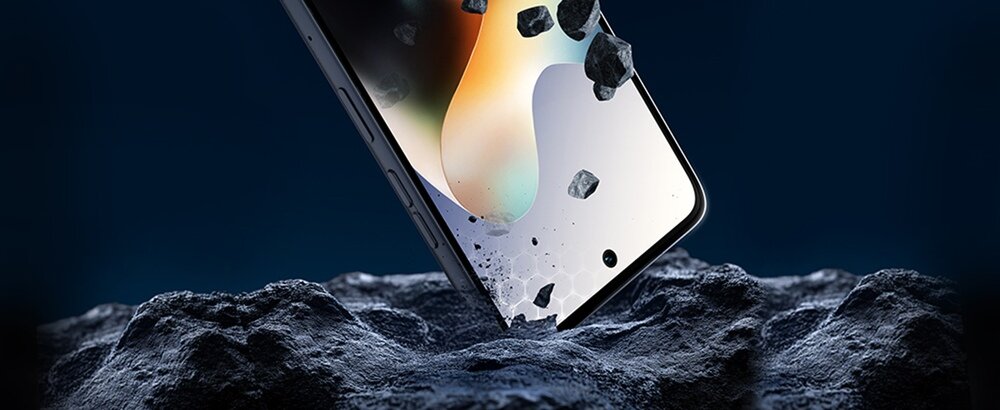 Smartfon MOTOROLA Moto G56 uderza w ziemię Odporność na zarysowania  