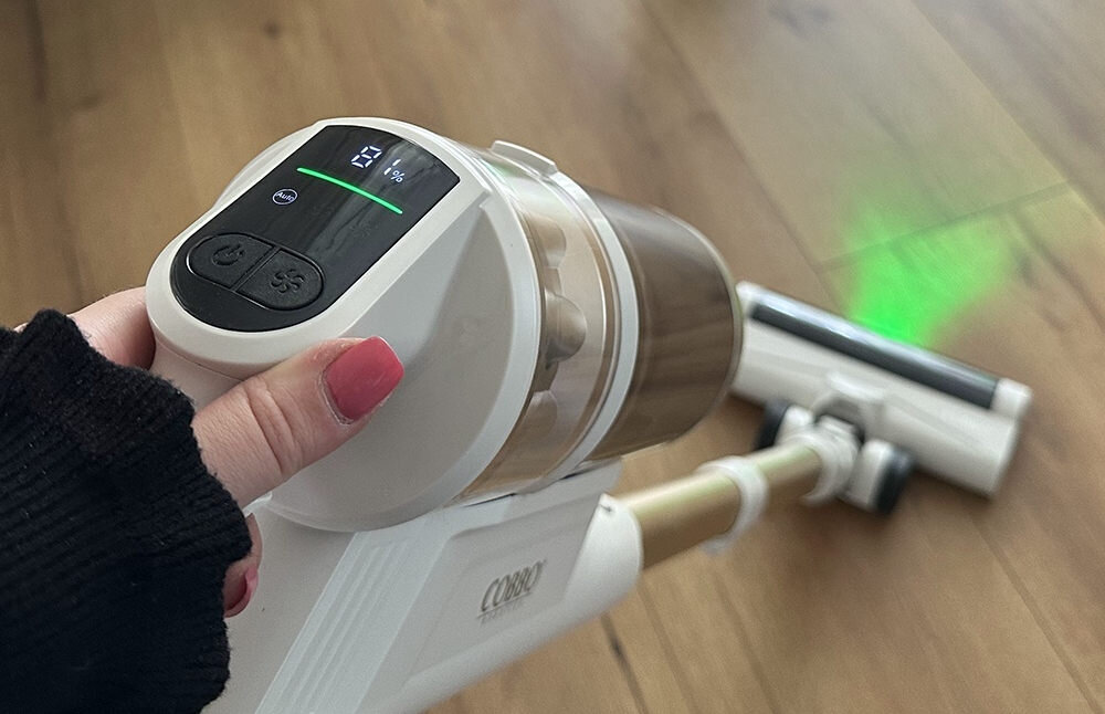 Odkurzacz COBBO G7 Trzy tryby pracy dopasowanie potrzeby Tryb auto w zakresie od 7,8 do 36,5 kPa Tryb średni o mocy 21,8 kPa Tryb maksymalny z mocą 36,5 kPa