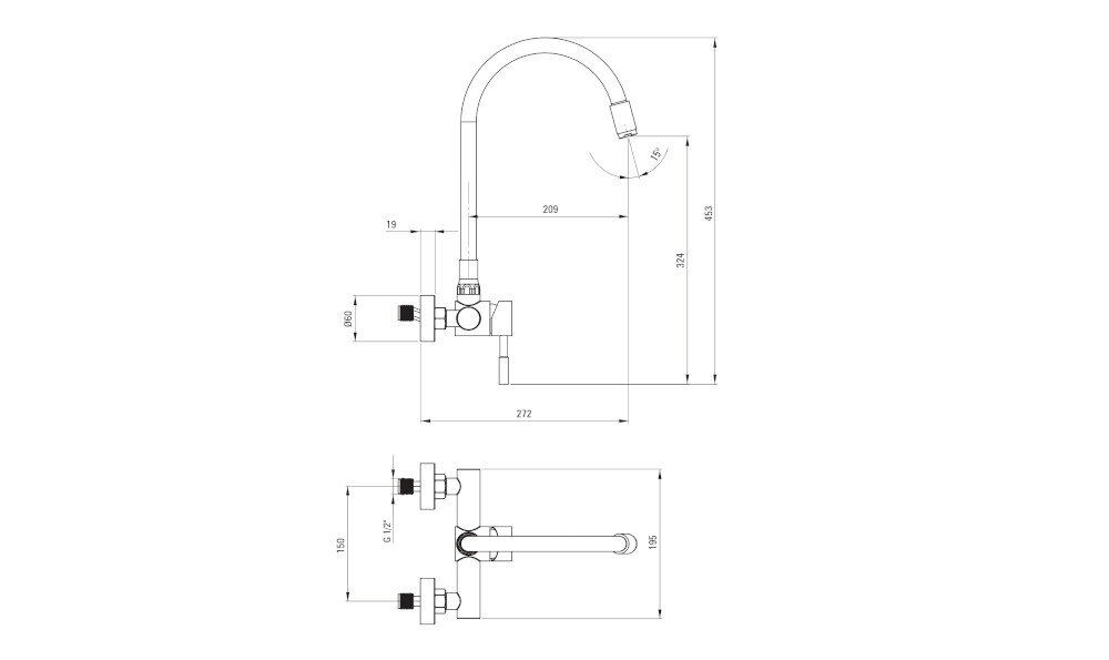 BATERIA KUCHENNA DEANTE Luno BOC N80M dane techniczne zdjęcie wymiary