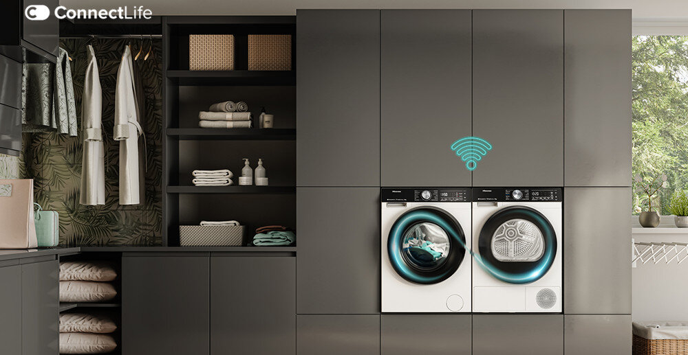 PRALKA HISENSE FRONT WF3S8043BW3 skrócony czas suszenia