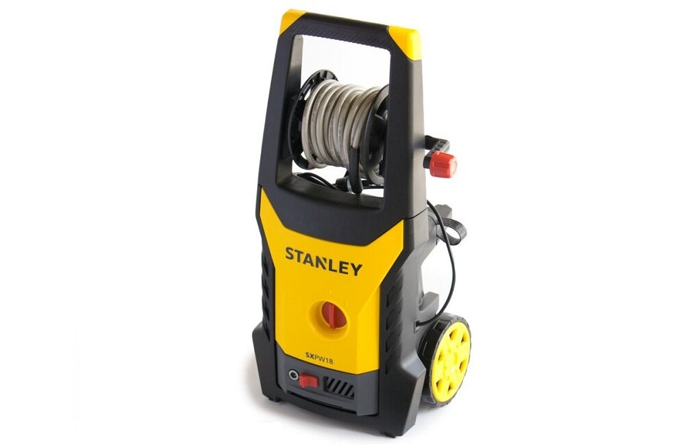 Myjka ciśnieniowa STANLEY SXPW18E czystość na profesjonalnym poziomie Wszechstronne urządzenie maksymalne ciśnienie wydajność tłoczenia waga