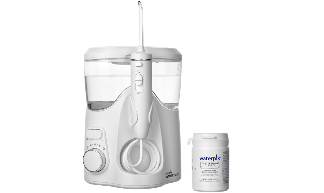 Irygator WATERPIK WF-06 EU naturalna biel wyglad efekty rezultaty