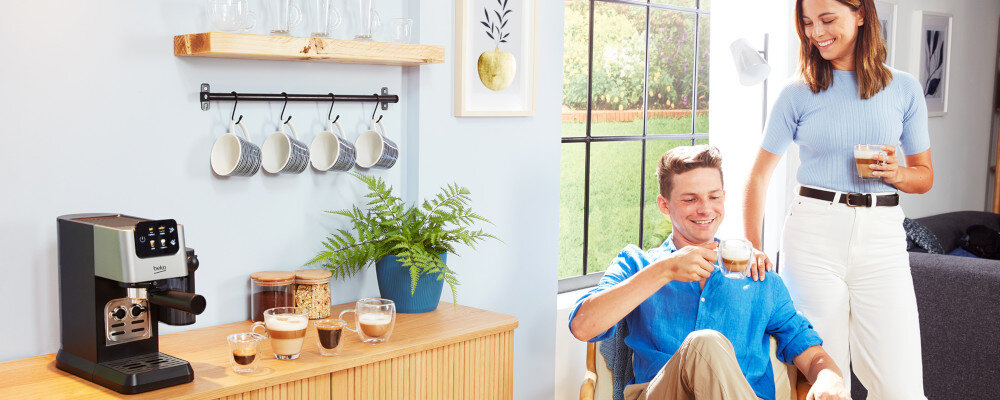 Ekspres BEKO Caffeexperto CEP5304X intuicyjna obsluga panel sterowanie