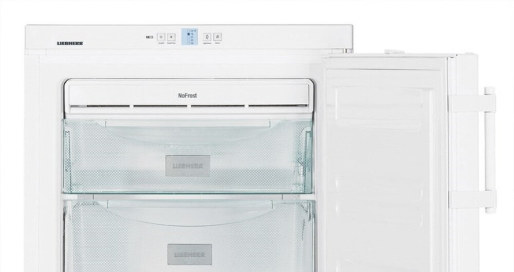 LIEBHERR GNP 1913 Comfort system NoFrost zaawansowana technologia chłodnicza zapewniającą długotrwałą świeżość zamraża za pomocą schłodzonego powietrza recyrkulacyjnego wilgoć jest usuwana zawsze wolna od lodu komfort