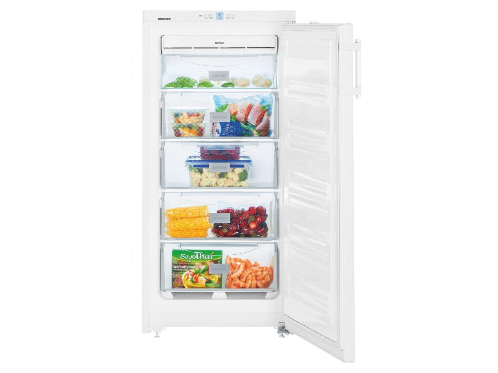 LIEBHERR GNP 1913 Comfort dopasować ustawienie zamrażarki do układu kuchni możliwości obustronnego zamontowania drzwi