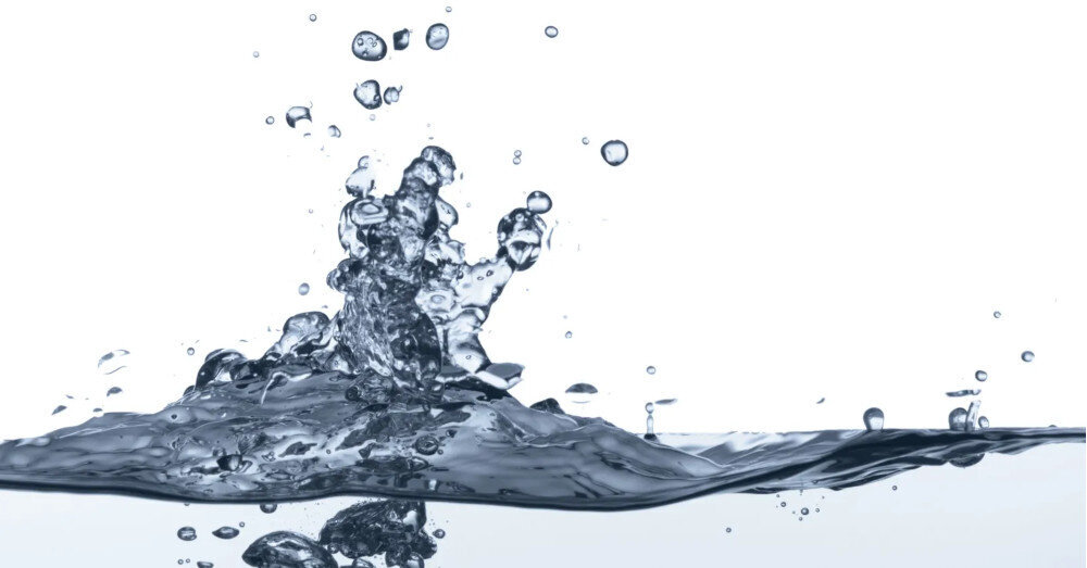 Zmywarka BOSCH SMS4HVI14E wizualizacja woda krople technologia ActiveWater oszczędności zużycie 9 litrów na cykl mycia