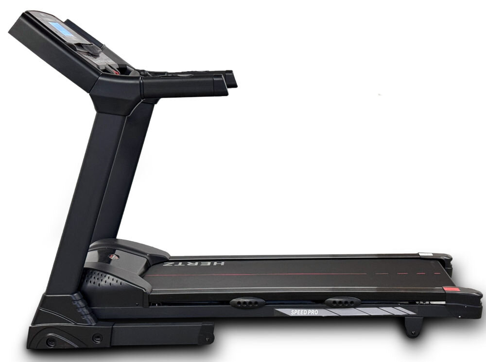 Bieżnia elektryczna HERTZ FITNESS Speed Pro Trening domowy bez względu na warunki atmosferyczne Zadbaj o zdrowie poprawiając kondycje