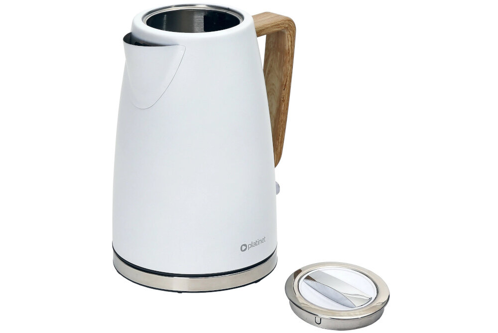 Czajnik PLATINET Velvet Wooden Prime 45472 wyglad design wykonanie
