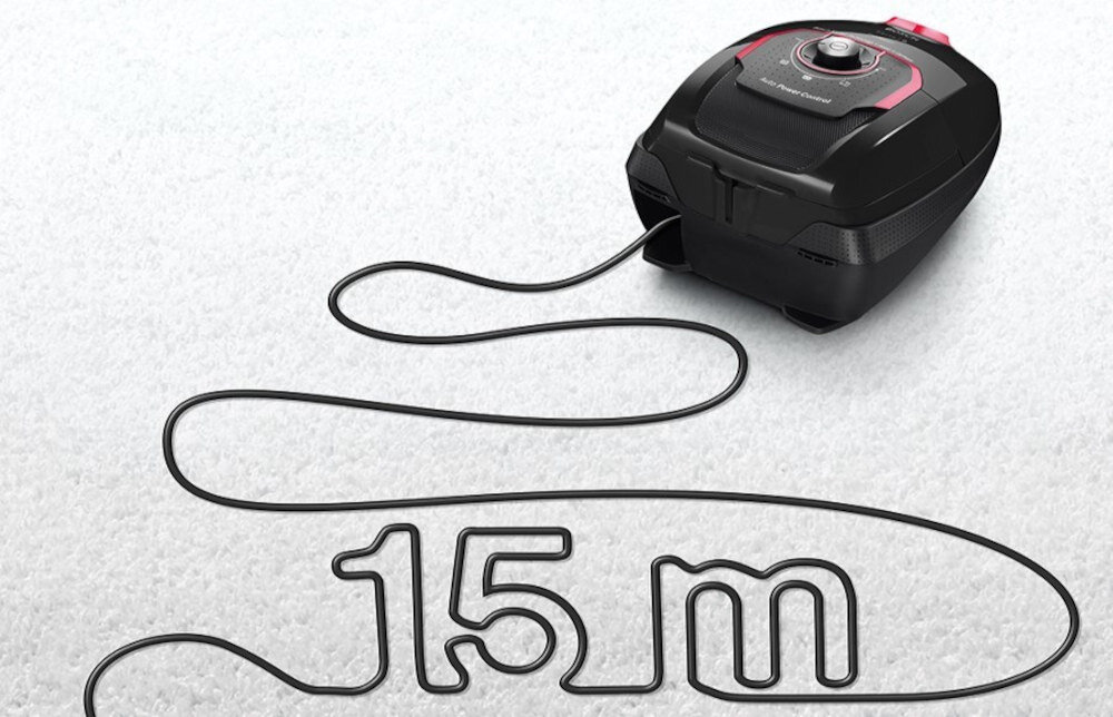 Odkurzacz BOSCH Serie 8 ProPower BGL8POW3A proste i komfortowe przemyślana konstrukcja długi przewód