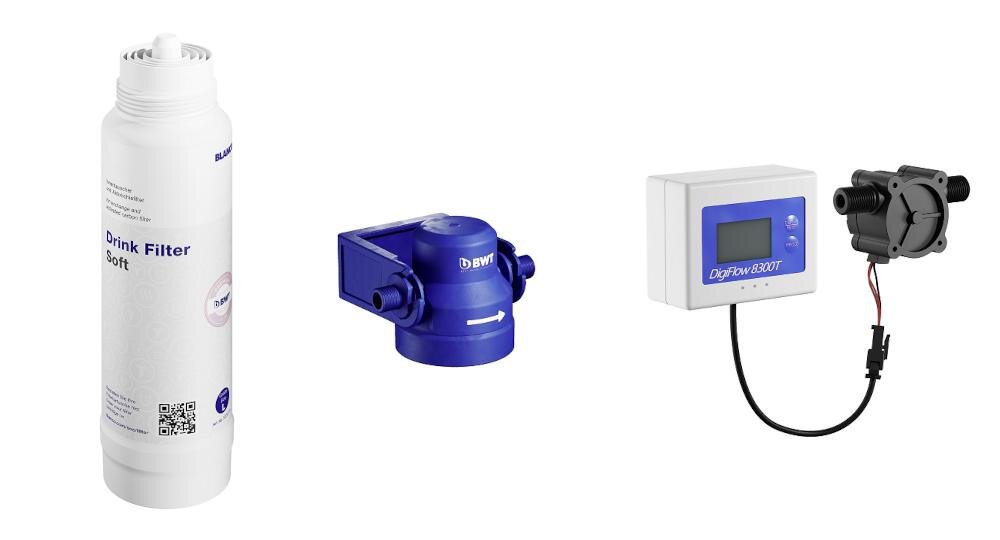 BLANCO system filtrowanie woda metal chlor kamień