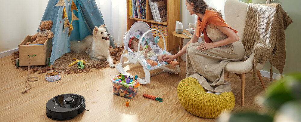 Robot sprzątający ROBOROCK Q8 Max + ladowanie bateria dzialanie czas