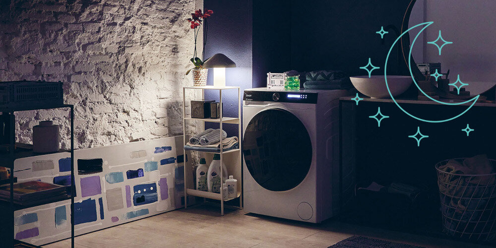 Pralka CANDY AI BS 49B9-S Cichy program prania nocnego cicha praca