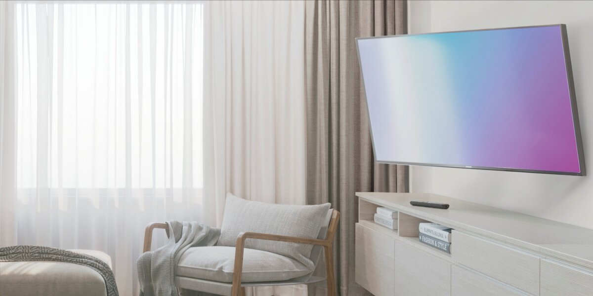 Uchwyt HAMA do TV 37 - 90 cali 220851 - Praktyczny uchwyt ścienny